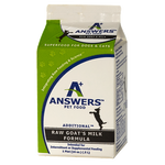 Answers Raw Goat Milk