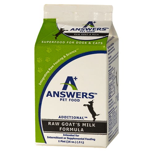 Answers Raw Goat Milk