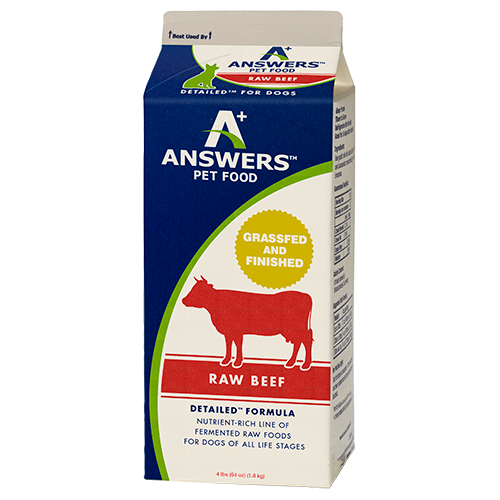 Answers Organic Raw Beef